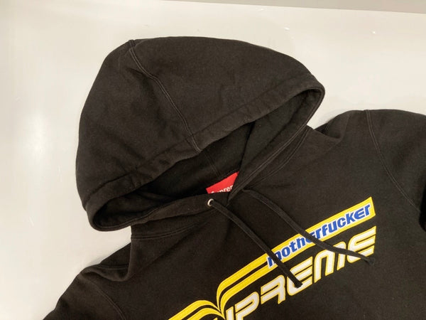 シュプリーム SUPREME 19SS Motherfucker Hooded Sweatshirt マザーファッカー フーデッド スウェット パーカー プルオーバー トレーナー パーカ ブラック Sサイズ 101MT-2783