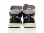 ナイキ NIKE WMNS AIR JORDAN 1 MID SE  Black Chrome エアジョーダン ミッド ブラック FB9892-002 メンズ靴 スニーカー ブラック 27cm 103S-342