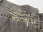 ステューシー STUSSY work gear black Denim Pants ワークギア ブラック デニム パンツ ダメージ加工 黒 デニム ブラック サイズ 36 104MB-307
