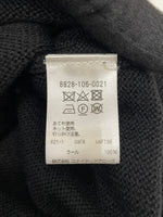 ロエフ LOEFF フリンジ カーディガン 8828-106-0021 ブラック 601LT-23