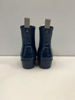 ハンター HUNTER レインブーツ リファインド ローヒール バイカー グロスデュオ ラバーブーツ ショートブーツ ムーンライト WFS2037DUO レディース靴 レインシューズ・長靴 ブーツ ネイビー UK4 EU37 US6 101sh-2296