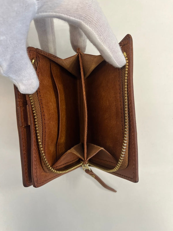 リュウ Ryu ミドルウォレット 二つ折り 財布 レザー 茶 財布・ケース レディース財布 ブラウン 101wal-39