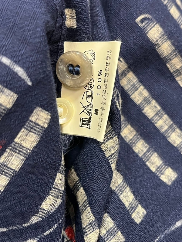 スターオブハリウッド STAR OF HOLLYWOOD TOYO ENTERPRISE 東洋エンタープライズ PIANO オープンシャツ ピアノ柄 アロハシャツ 開襟 オープンカラー ボックス SH36597 半袖シャツ ネイビー Sサイズ 101MT-5368