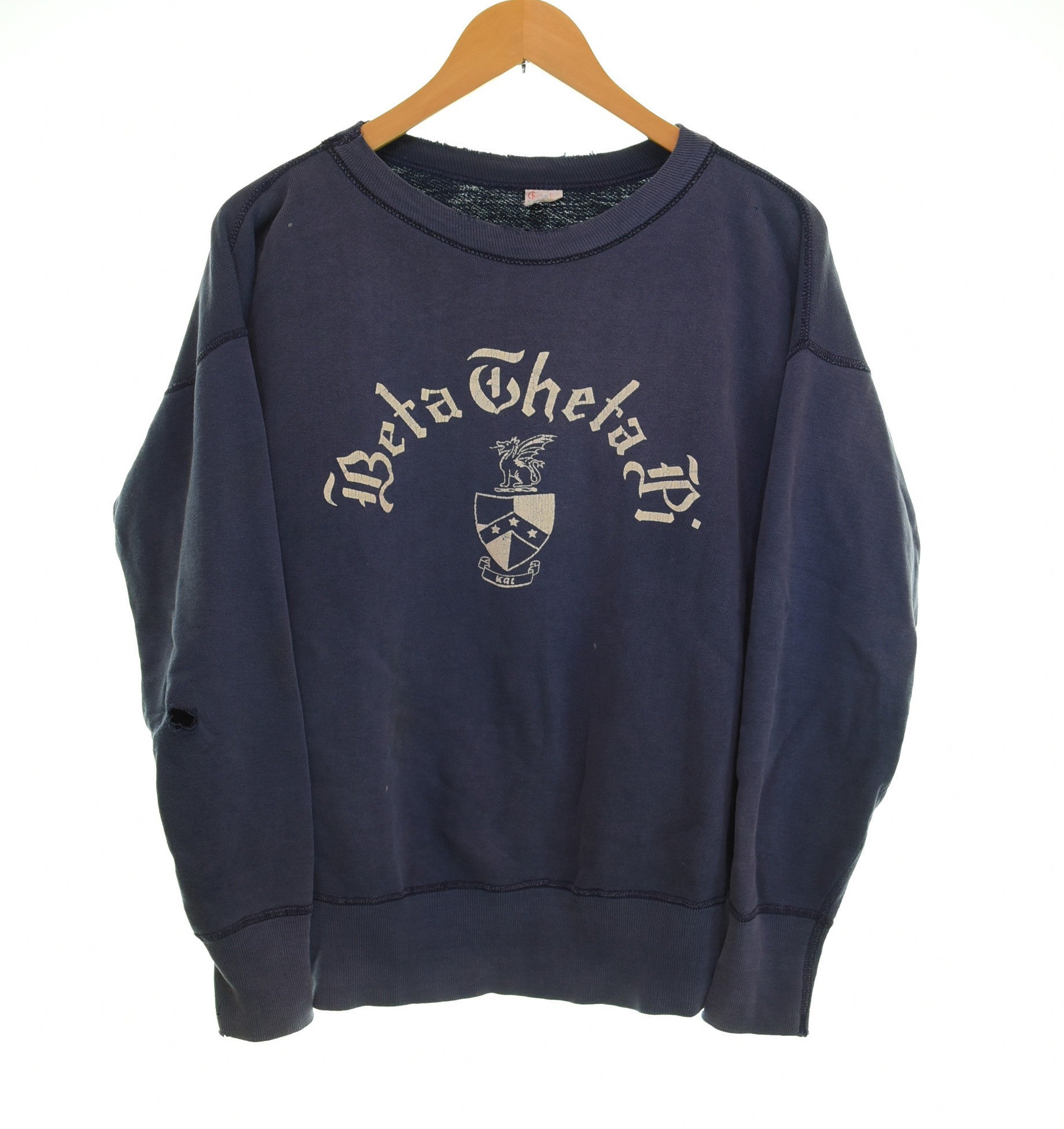 チャンピオン Champion 50's 小文字 ランタグ 茄子紺 FADE