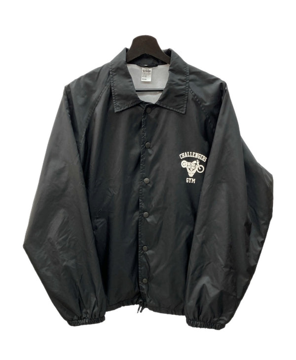 チャレンジャー CHALLENGER GYM COACH JACKET ジム コーチ ジャケット ナイロン 黒 ジャケット プリント ブラック Mサイズ 104MT-1788
