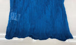 イッセイミヤケ ISSEY MIYAKE 16SS 波プリーツ タートル シアー シースルー トップス PLEATS ポリエステル 日本製 BLUE 青 IM71FJ410 長袖カットソー 無地 ブルー SIZE2 104LT-239