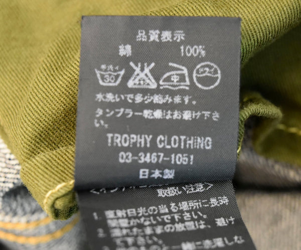 トロフィークロージング TROPHY CLOTHING 1605 DIRT DENIM JACKETデニムジャケット 青 ジャケット ブルー Mサイズ 103MT-1282