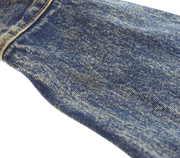 リーバイス Levi's 80s 57508-1109 ケミカルウォッシュ デニムジャケット Made in USA トラッカージャケット 80's USA製 ジャケット ブルー Lサイズ 103MT-3306