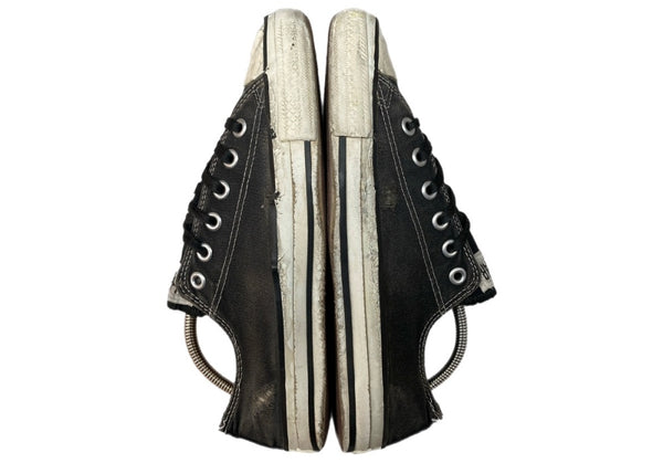 コンバース CONVERSE 90s ALL STAR LOW オールスターロー キャンバス ヴィンテージ USA製 シューズ 黒 メンズ靴 スニーカー ブラック US7 1/2 104S-892