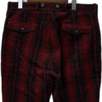 【曜日割引対象外】 ウールリッチ WOOLRICH 30’s 30s 30年代 黒羊タグ パンツ ボトムスその他 レッド W35サイズ 201MB-818 VB