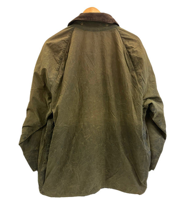 バブアー BARBOUR 90's 90年代 3ワラント BEAUFORT ビューフォート ワックス コットン オイルドジャケット ハーフコート VINTAGE ヴィンテージ A150 C46 ジャケット カーキ 101MT-5239