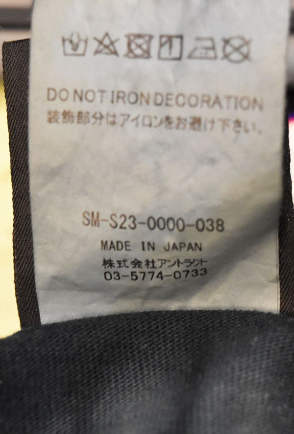 セントマイケル SAINT M×××××× 23SS TIE DYE LS TEE タイダイ SM6 長袖Tシャツ  SM-S23-0000-038 XL ロンT ブラック LLサイズ 103MT-2803