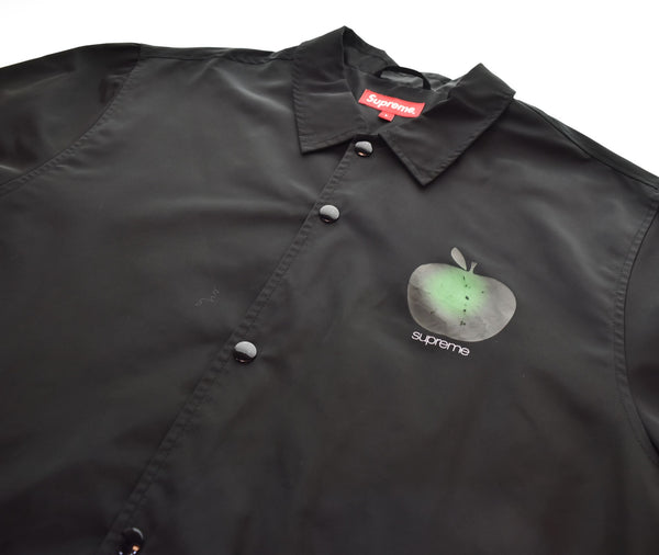 シュプリーム SUPREME 19SS Apple Coaches Jacket アップル ナイロン コーチ ジャケット 黒 ジャケット ブラック Lサイズ 103MT-2315