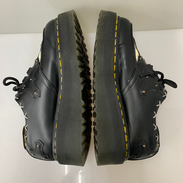 ドクターマーチン Dr.Martens ラムジークワッド3スムースヘアロン レディース靴 ローファー ブラック UK5サイズ 201-shoes1467