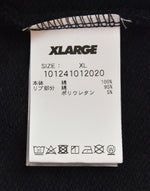 エクストララージ X-LARGE ×Crawling Death CHAIN HOODED SWEAT SHIRT チェーン フーディー 101241012020 パーカ ブラック LLサイズ 103MT-3417