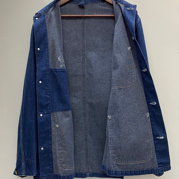 【曜日割引対象外】 カーハート Carhartt ミシガンチョアコート デニム カバーオール ジャケット ブルー 201MT-4495 VB