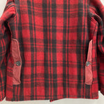 【曜日割引対象外】 ヴィンテージ vintage 50's RED HEAD レッドヘッド ウール マッキーノジャケット ジャケット レッド 201MT-4761 VB