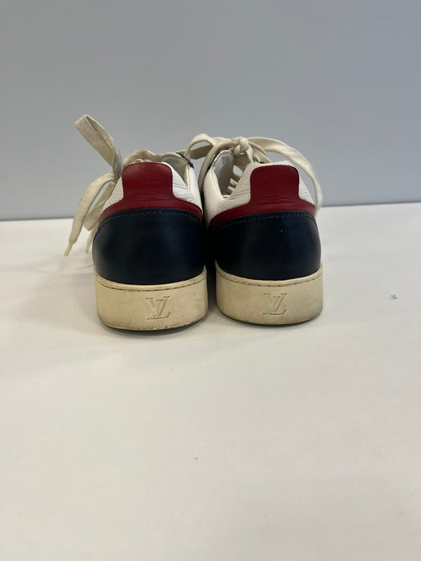 ルイ・ヴィトン LOUIS VUITTON トリコロール レザー ローカットスニーカー BA1006 メンズ靴 スニーカー ホワイト サイズ7 101sh-2282