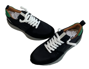 アール EARLE Multi seven sneakers vibram 44サイズ ER1402 メンズ靴 スニーカー ブラック 28cm 201-shoes765