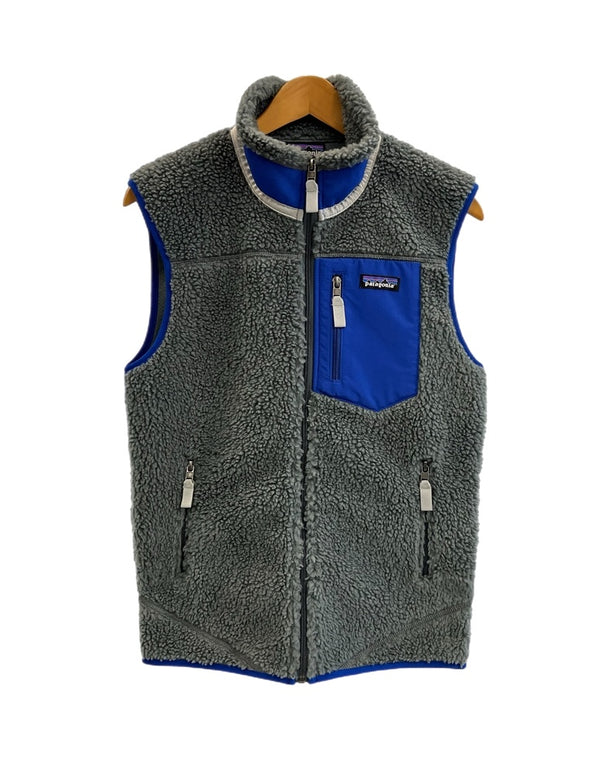 パタゴニア PATAGONIA 23年秋冬 CLASSIC RETRO X VEST クラシックレトロXベスト フリースベスト 灰 23048FA23 ベスト グレー Sサイズ 101MT-5248
