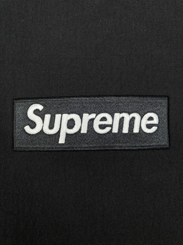 シュプリーム SUPREME 23AW Box Logo Hooded Sweatshirt ボックス ロゴ フーディー スウェット シャツ プルオーバー 裏起毛 黒 パーカ 刺繍 ブラック XLサイズ 104MT-1780