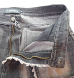 ノーフェイススタジオ nofaithstudios フレアデニム Y2K デニムパンツ デニム ブラック LLサイズ 103MB-578