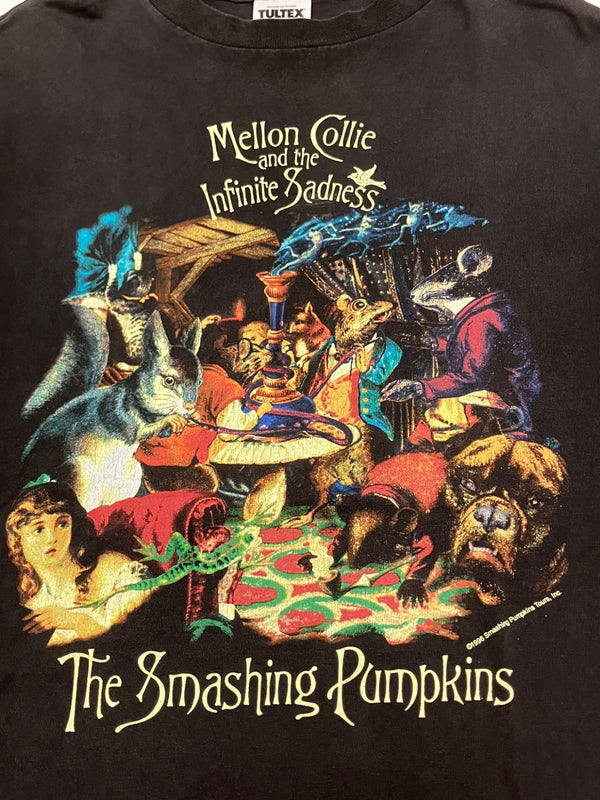 バンド band 90’s 90年代 The Smashing Pumpkins MELLON COLLIE AND THE INFINITE SADNESS スマッシング・パンプキンズ VINTAGE ヴィンテージ Tシャツ ブラック Lサイズ 101MT-5059