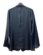 ニードルス Needles TAILORED JACKET テーラード ジャケット サテン 蝶 フォーマル 刺繍 アウター 紺 IN050 ジャケット ワンポイント ネイビー XSサイズ 104MT-1980