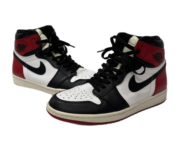 ナイキ NIKE エアジョーダン 1 レトロ ハイ OG "ブラック トゥ"(2016) Air Jordan 1 Retro High OG "Black Toe"(2016) 555088-125  メンズ靴 スニーカー レッド 27.5cmサイズ 201-shoes1058