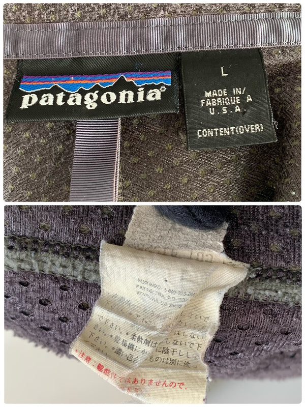 パタゴニア PATAGONIA 90's RETRO CARDIGAN USA製 ジャケット グリーン Lサイズ 201MT-3235