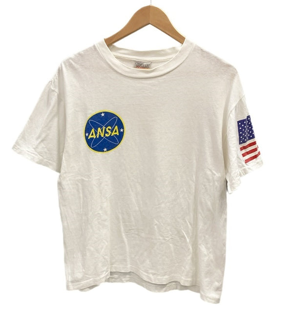 ア ベイシング エイプ A BATHING APE ANSA TEE 90's 90s シングルステッチ MADE IN USA 半袖 白 Tシャツ プリント ホワイト 101MT-2327