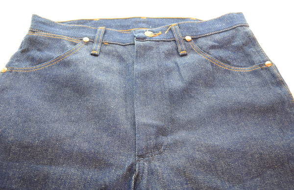 ラングラー Wrangler 80年代 80s USA製 ヴィンテージ13MWZ ストレート デニムパンツ デニム ブルー 31 103MB-634