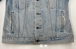 リーバイス Levi's 90s 90年代 75506-0412 デニム トラッカージャケット Gジャン カナダ製 青 サイズ44 ジャケット 無地 ブルー 104MT-2256
