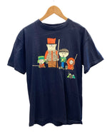 US US古着 90s 1998 Vintage ヴィンテージ South Park サウスパーク キャラT  Tシャツ ネイビー Lサイズ 101MT-2678