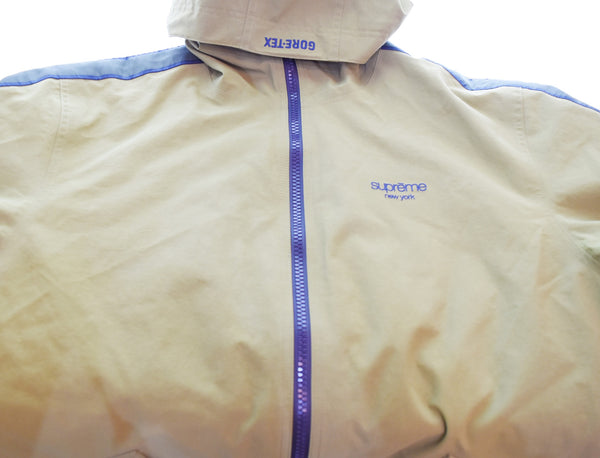 シュプリーム SUPREME 25SS GORE-TEX Stripe Hooded Jacket Olive フード付き ナイロンジャケット ジャケット グリーン Mサイズ 103MT-3247