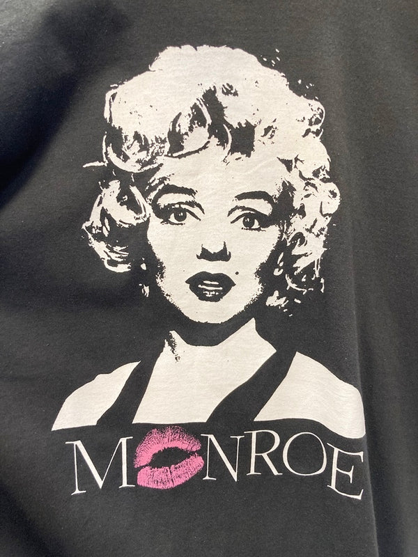 ヴィンテージ VINTAGE  ITEM US古着 マリリンモンロー Marilyn Monroe 黒  ヴィンテージTシャツ XL Tシャツ プリント ブラック LLサイズ 101MT-2381