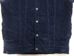 パタゴニア Patagonia 20AW PILE LINED TRUCKER JACKET トラッカー ジャケット 裏ボア ボタン コーデュロイ アウトドア アウター 紺 26520FA20 ジャケット ロゴ ネイビー Sサイズ 104MT-2154
