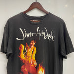 【曜日割引対象外】 ヴィンテージ vintage 90's Jim Hendrix THE ULTIMATE EXPERIENCE Hanes USA製 Tシャツ ブラック Lサイズ 201MT-4593 VB
