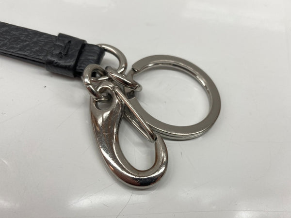 メゾンマルジェラ Maison Margiela NECK STRAP ネックストラップ キーチェーン キーリング ネックレス 黒 ネックストラップ ロゴ ブラック 104Z-8