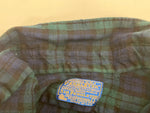 ペンドルトン PENDLETON 70年代 70's ボードシャツ ブラックウォッチ MADE IN USA アメリカ製 vintage ヴィンテージ ウールシャツ チェック 長袖シャツ グリーン Lサイズ 101MT-3443