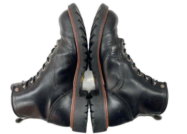 レッドウィング RED WING LINEMAN BOOTS ラインマン ブーツ レースアップ Vibramソール 革靴 ワーク シューズ 7 1/2D 黒 2934 メンズ靴 ブーツ ワーク ブラック 25.5cm 104S-764