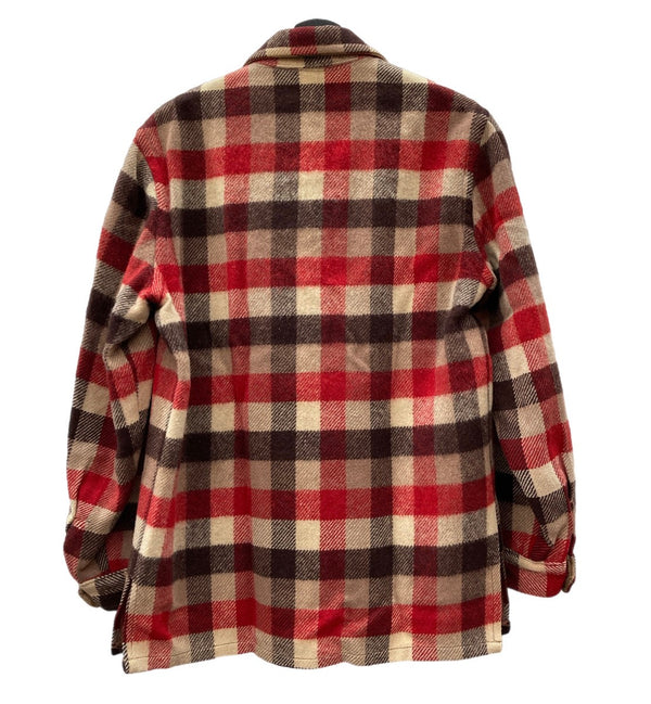 ヴィンテージ vintage 40's～ 40年代 Shanhouse ブロックチェック ウール カバーオール スポーツジャケット アウター片ツメ CROWN バネクラウン  サイズ不明 ジャケット チェック マルチカラー 104MT-1042
