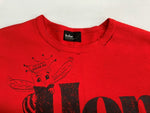 カラー kolor 21AW PRINT DESTROY TEE HONEY TEE デストロイ加工 トップス 半袖 クルーネック RED 赤 21WCM-T10208 SIZE3 Tシャツ プリント レッド 104MT-301