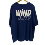 リフト LYFT WIND AND SEA コラボ Tシャツ ネイビー XLサイズ 201MT-4060