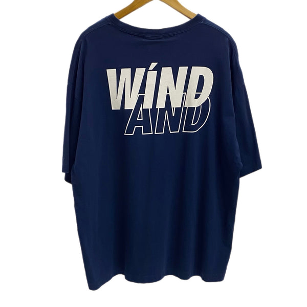 リフト LYFT WIND AND SEA コラボ Tシャツ ネイビー XLサイズ 201MT-4060