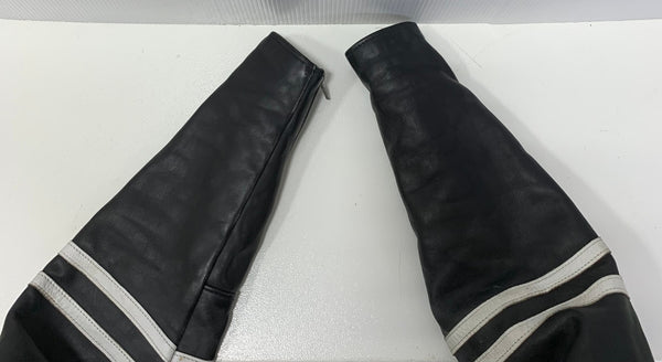 【曜日割引対象外】 ショット SCHOTT 80’s 80s 80年代 シングルライダースジャケット ジャケット ブラック 36サイズ 201MT-3591 VB