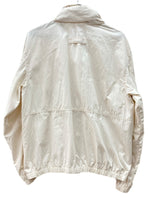 シュプリーム SUPREME 19SS Highland Jacket ハイランド ライトアウター ジップアップ フーディ ポケット 収納式フード コットン IVORY アイボリー ジャケット ロゴ ベージュ Mサイズ 104MT-1947