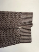 チルコロ 1901 CIRCOLO 1901  製品加工 イントレ タートルニット イタリア製 612874126 セーター ブラウン Mサイズ 101LT-216