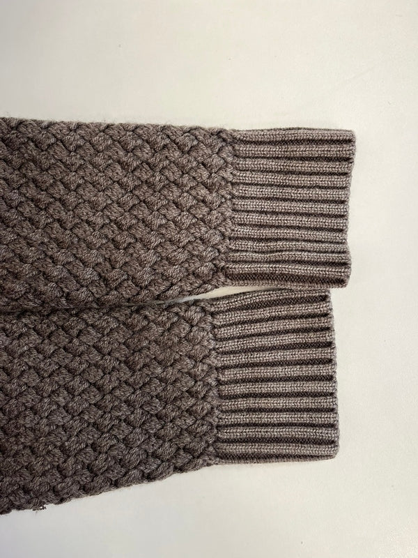 チルコロ 1901 CIRCOLO 1901  製品加工 イントレ タートルニット イタリア製 612874126 セーター ブラウン Mサイズ 101LT-216