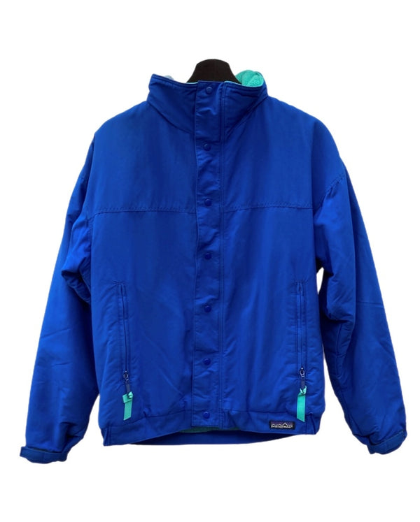 パタゴニア Patagonia SYNCHILLA CIRQUE JACKET シンチラ サーク ジャケット 裏地フリース 青 ジャケット ロゴ ブルー Mサイズ 104MT-2251